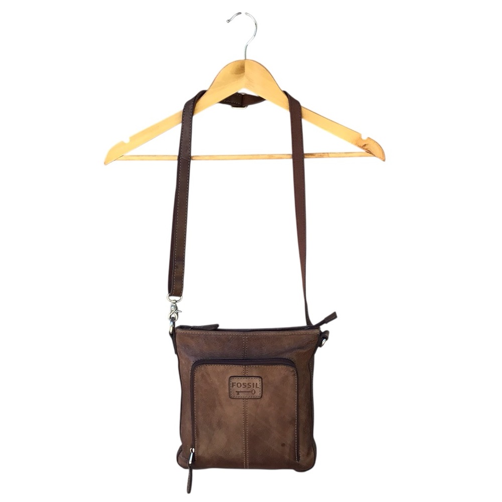 Fossil Brown Leather Bag